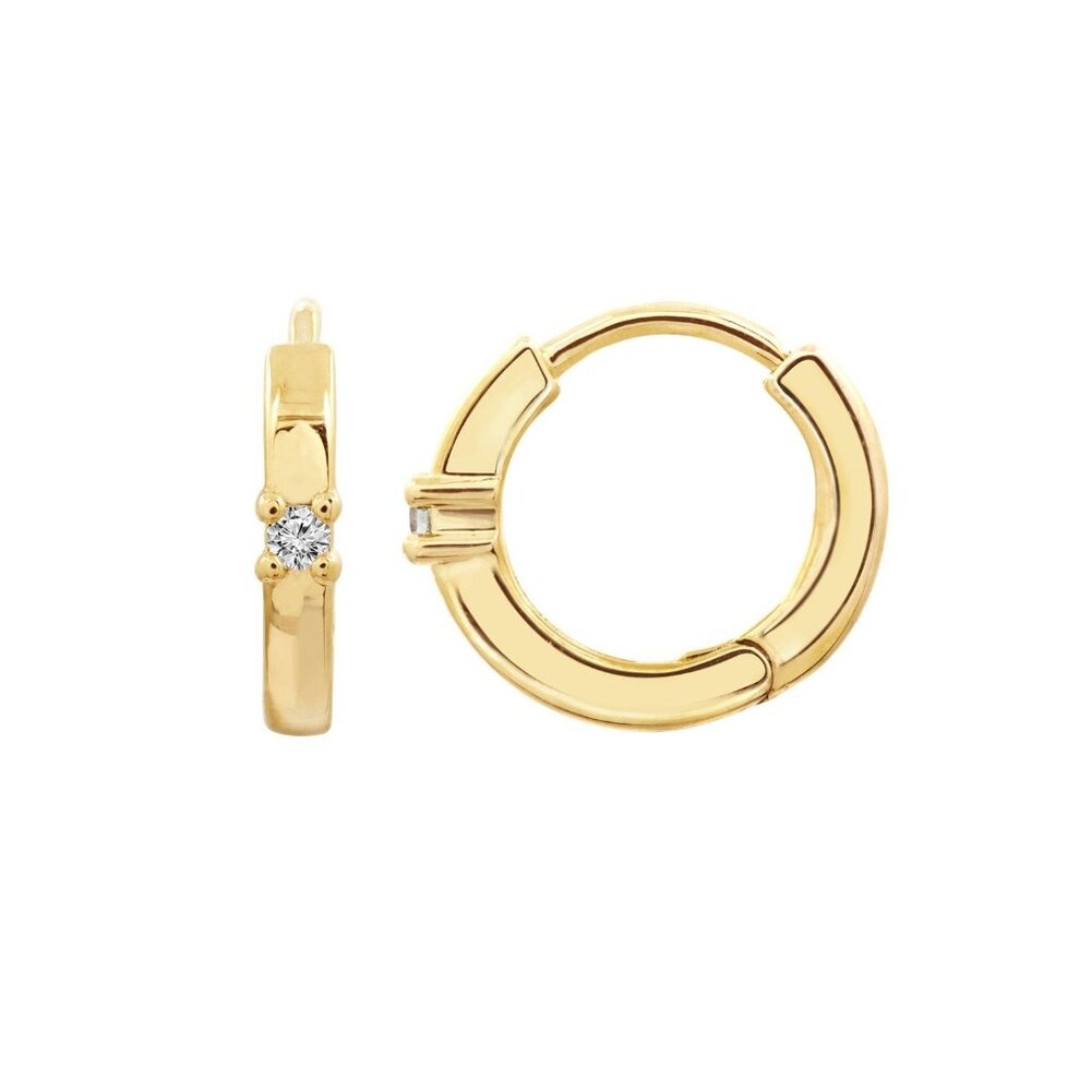 Quinn Inch Single Hoop Earrings
